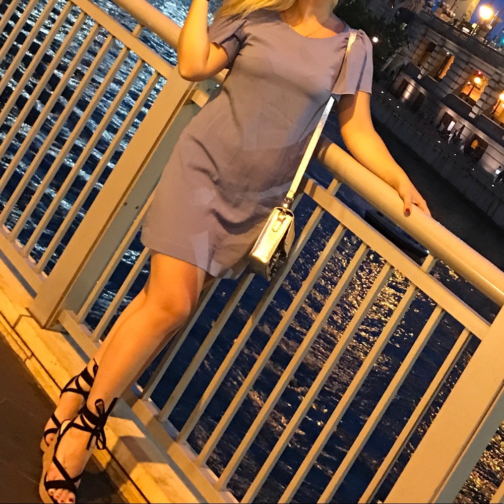 Blue dress